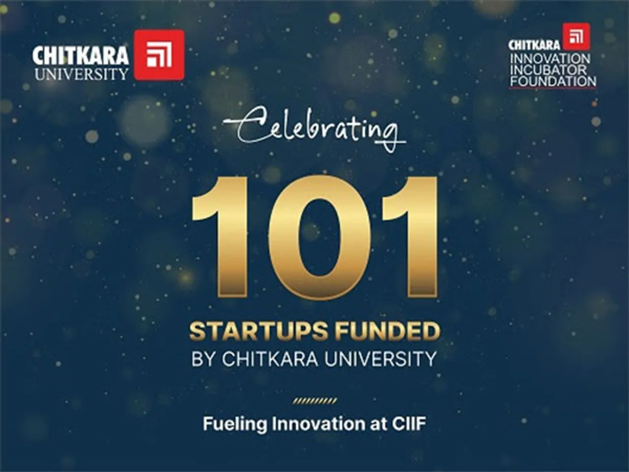 Chitkara Innovation Incubator Foundation (CIIF), the entrepreneurship and incubation arm of Chitkara University proudly announces having funded 101 startups