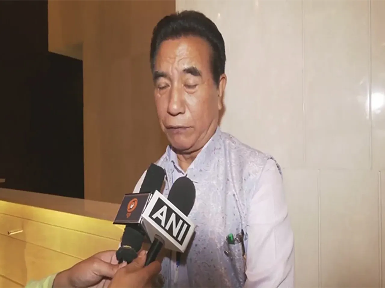 Mizoram Chief Minister Lalduhoma (Photo/ANI)