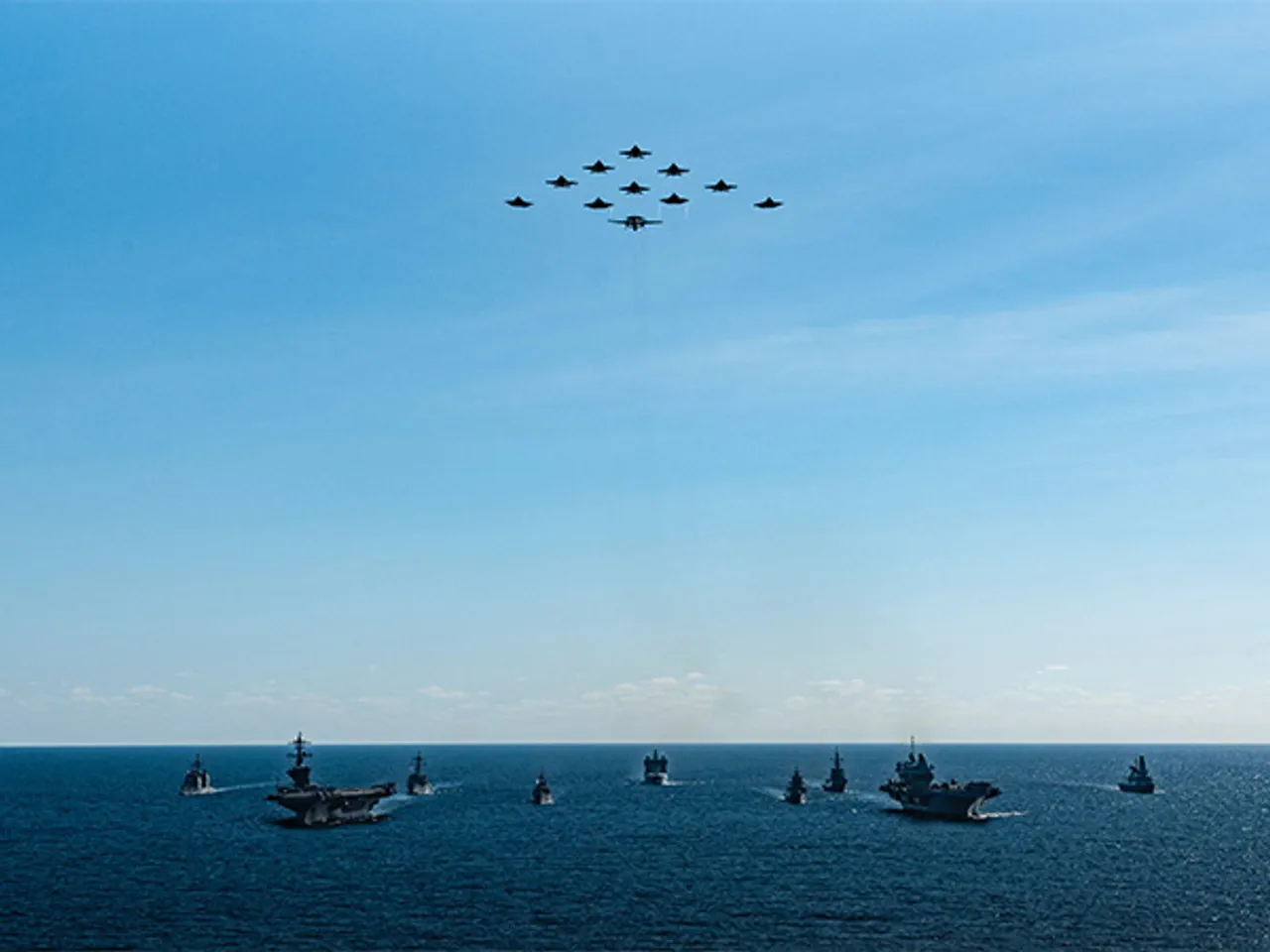 Military aircraft from the United States and allied forces conduct joint operations during Exercise Talisman Sabre 2025, a large-scale training mission aimed at strengthening regional readiness (Image: X/@USNavy)