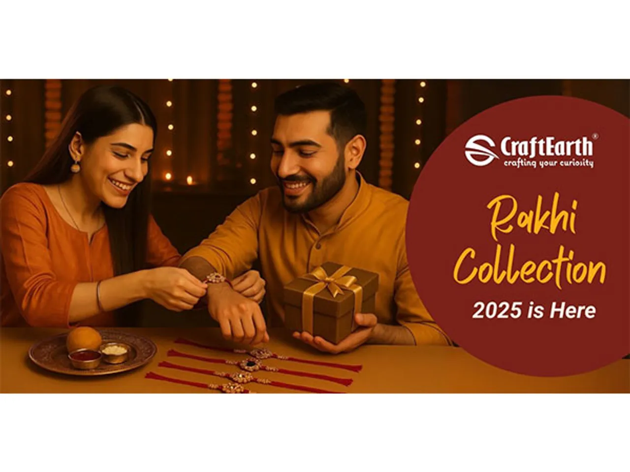 CraftEarth’s Rakhi Collection 2025 is Here: Handcrafted Love, Now at Up to 50% OFF!