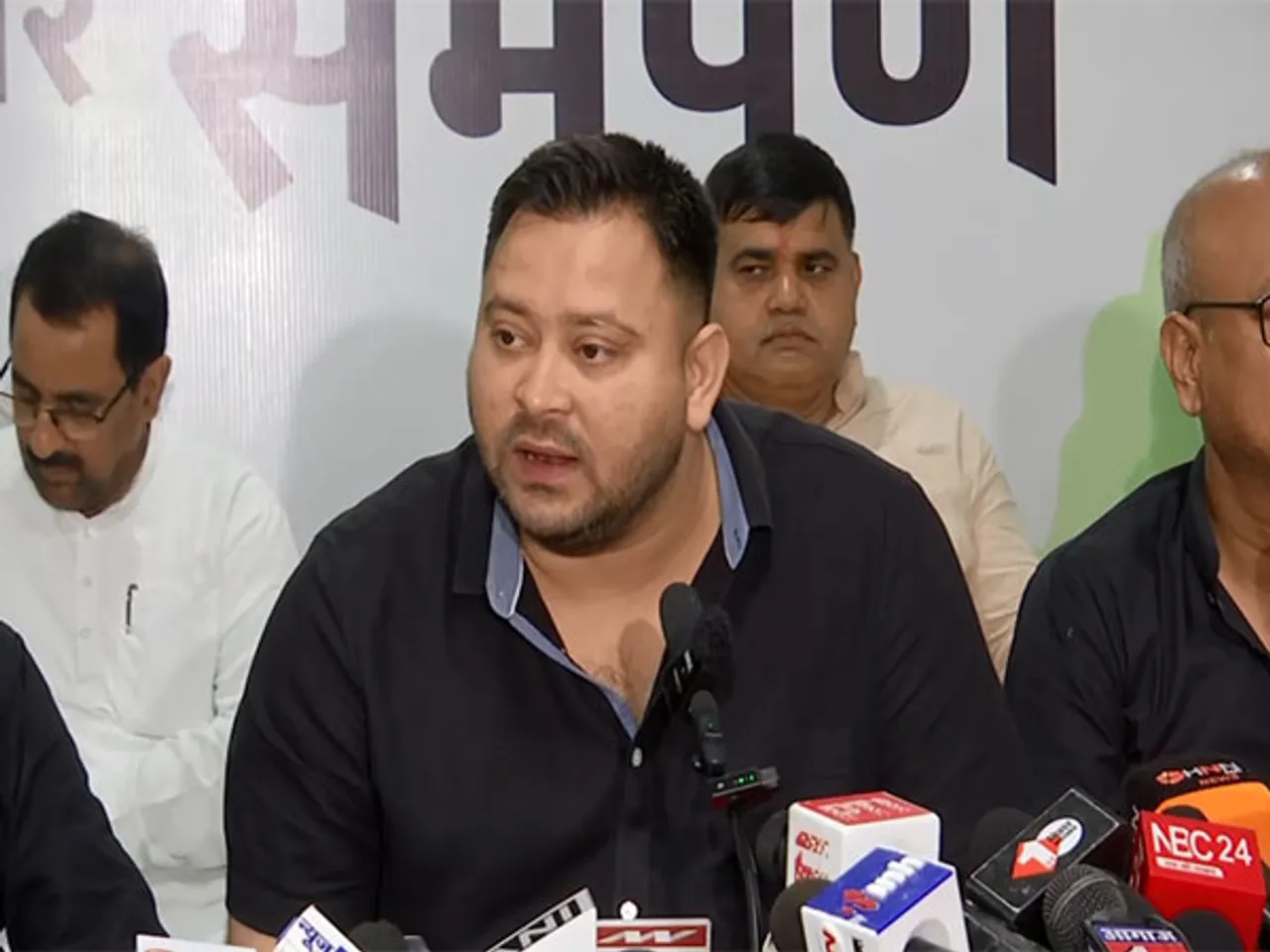 Bihar Assembly’s Leader of Opposition Tejashwi Yadav (Photo/ANI)