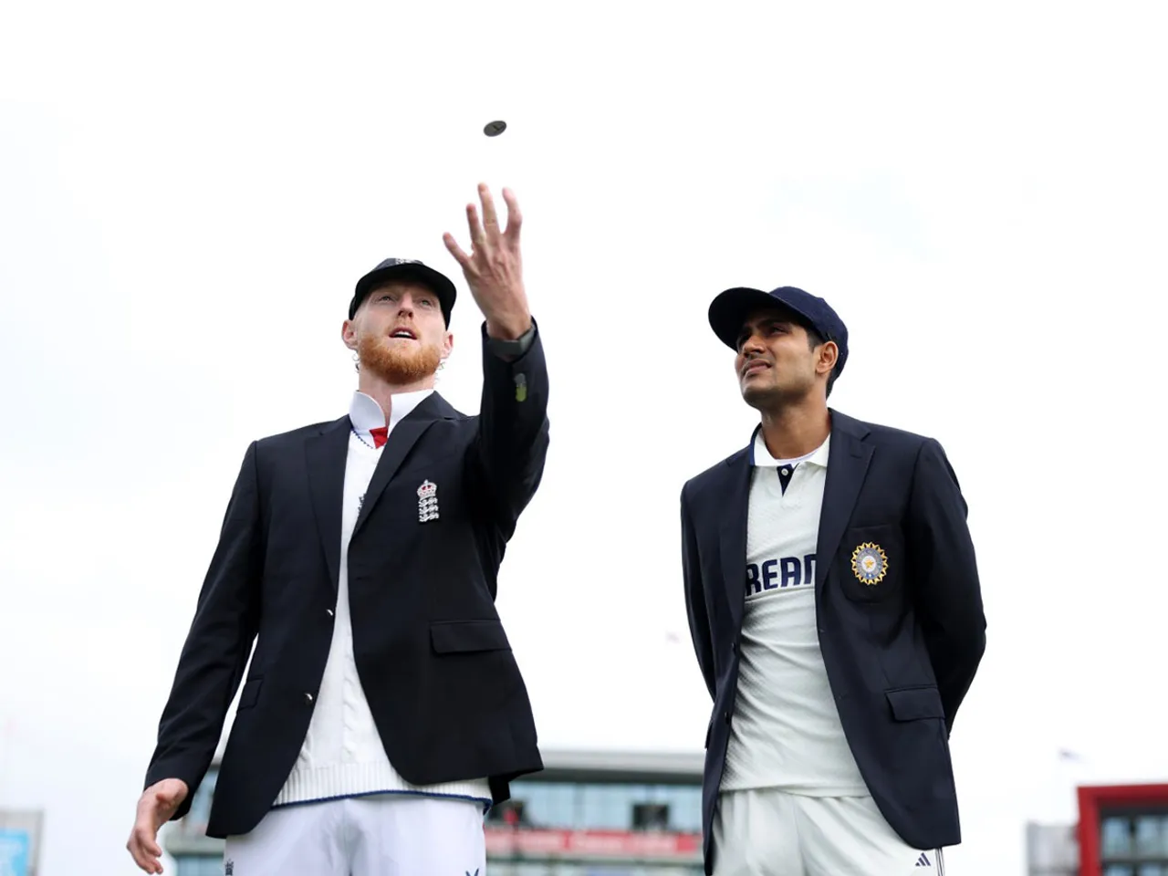 England captain Ben Stokes and India skipper Shubman Gill (Photo: @BCCI/X)
