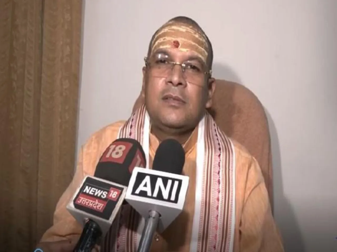 Ram Narayan Dwivedi, the General Secretary of Kashi Vidwat Parishad (Photo/ANI)