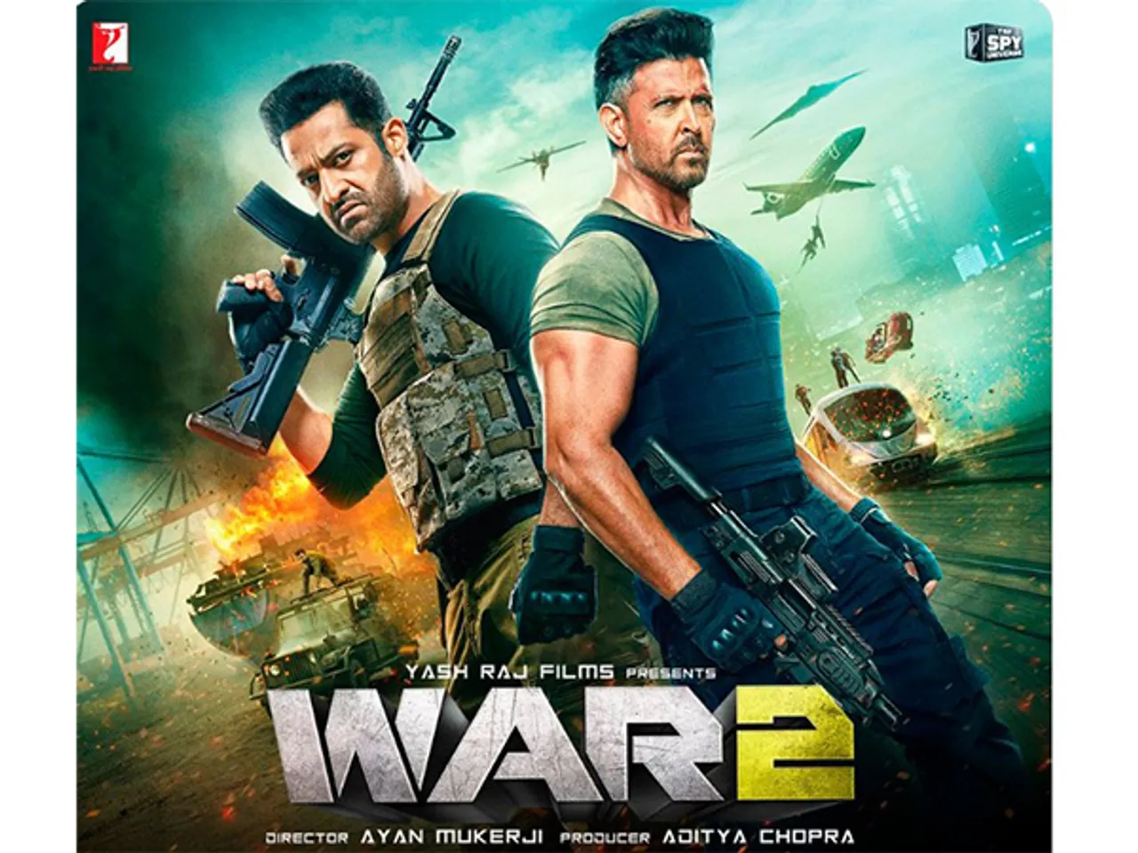War 2 poster (Image source: X/ @iHrithik)