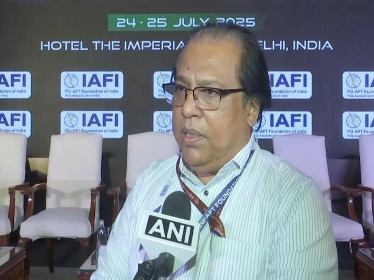 Deb Kumar Chakrabarti, an Advisor at Department of Telecommunications (DoT) (Image: ANI)