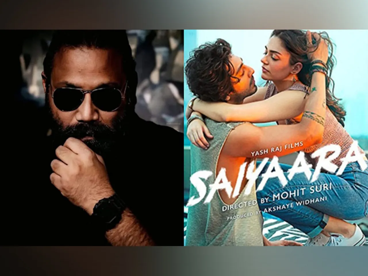 Sandeep Reddy Vanga, Saiyaara poster (Photo/instagram/@mohitsuri)