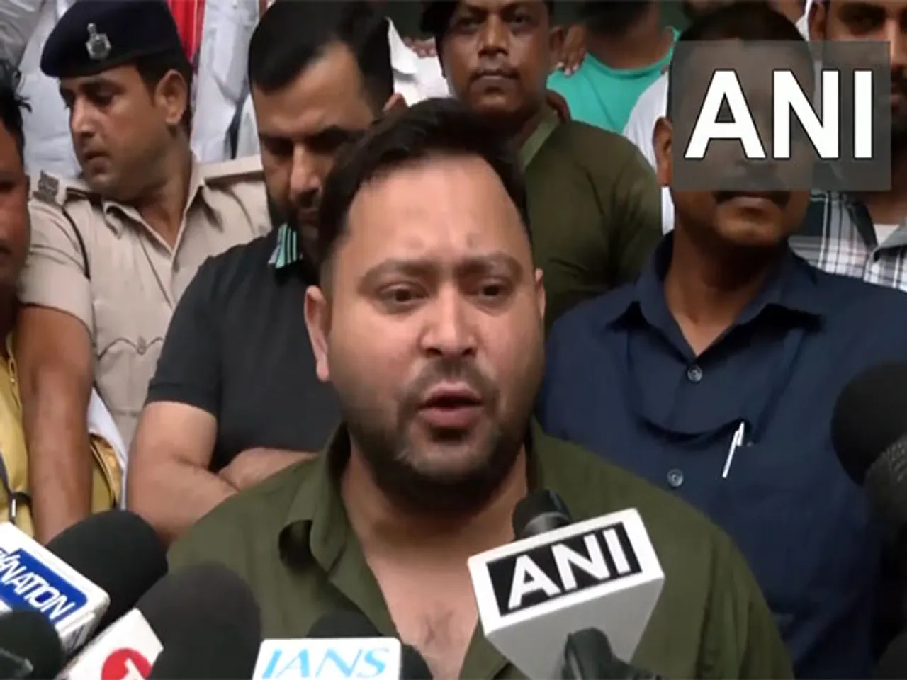 Rashtriya Janata Dal leader and former Deputy Chief Minister of Bihar, Tejashwi Yadav (Photo/ANI)