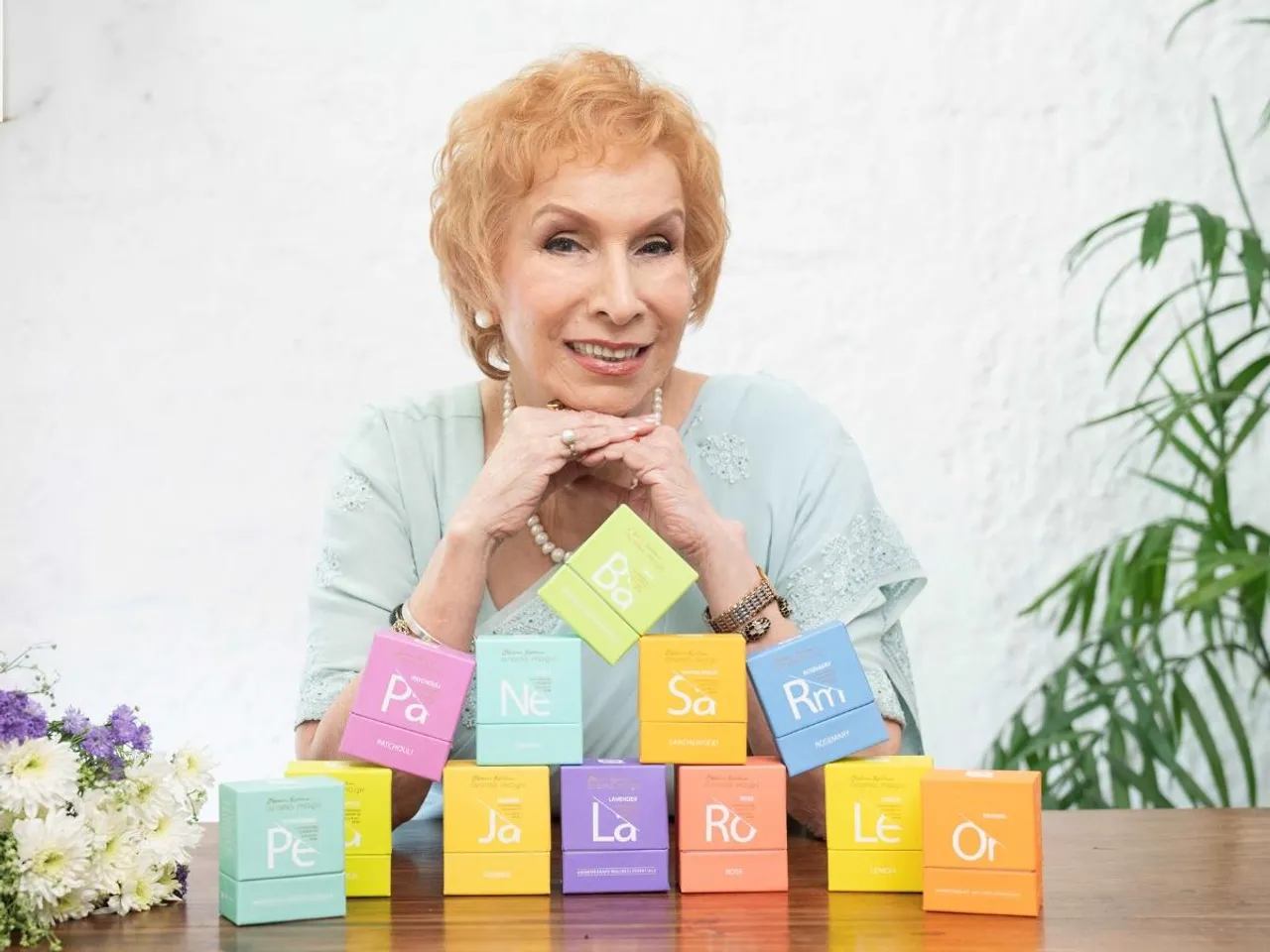 Dr. Blossom Kochhar, Chairperson of Blossom Kochhar Group of Companies and pioneer of aromatherapy in India