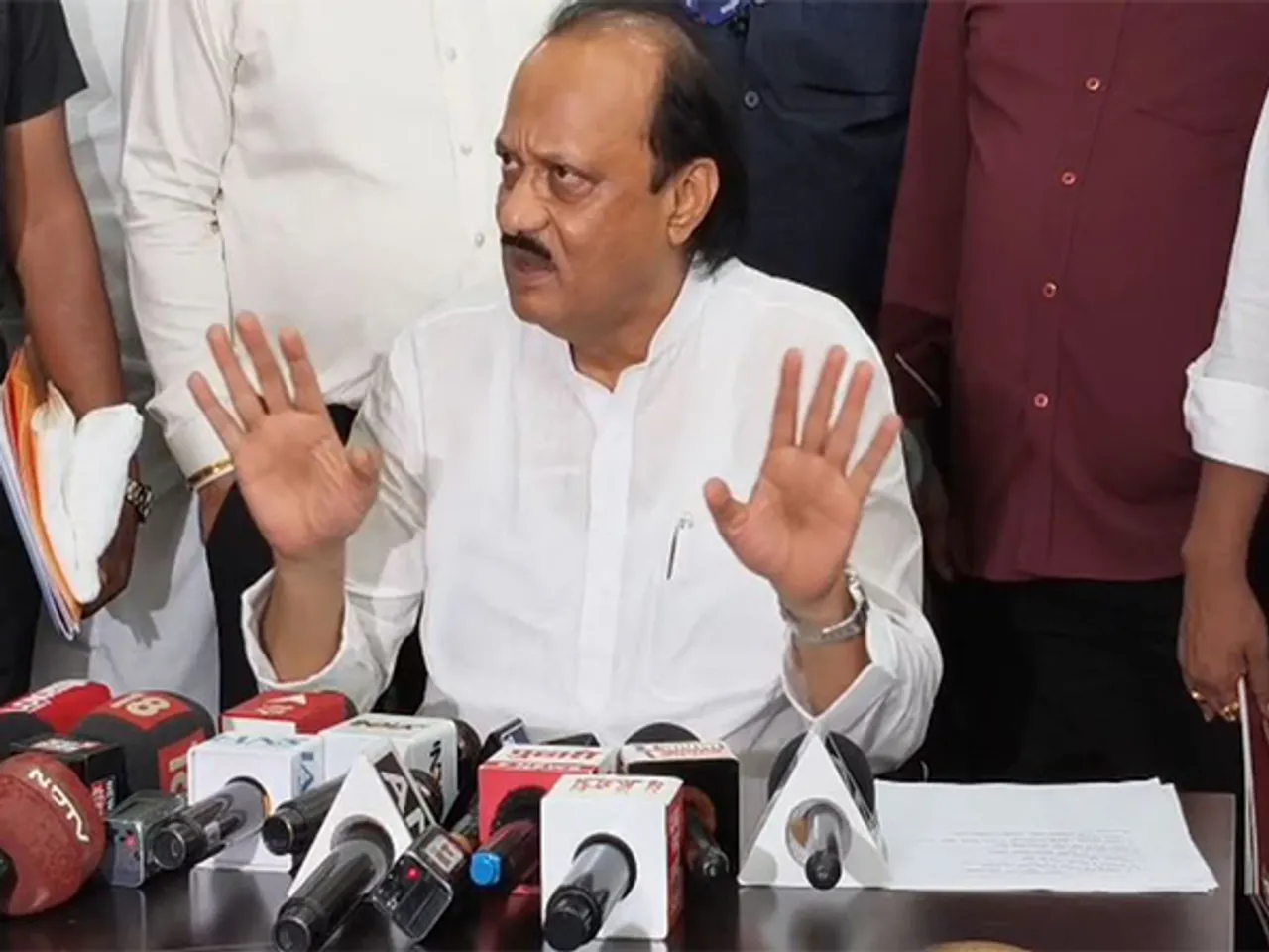 Maharashtra Deputy Chief Minister Ajit Pawar (Photo/ANI)