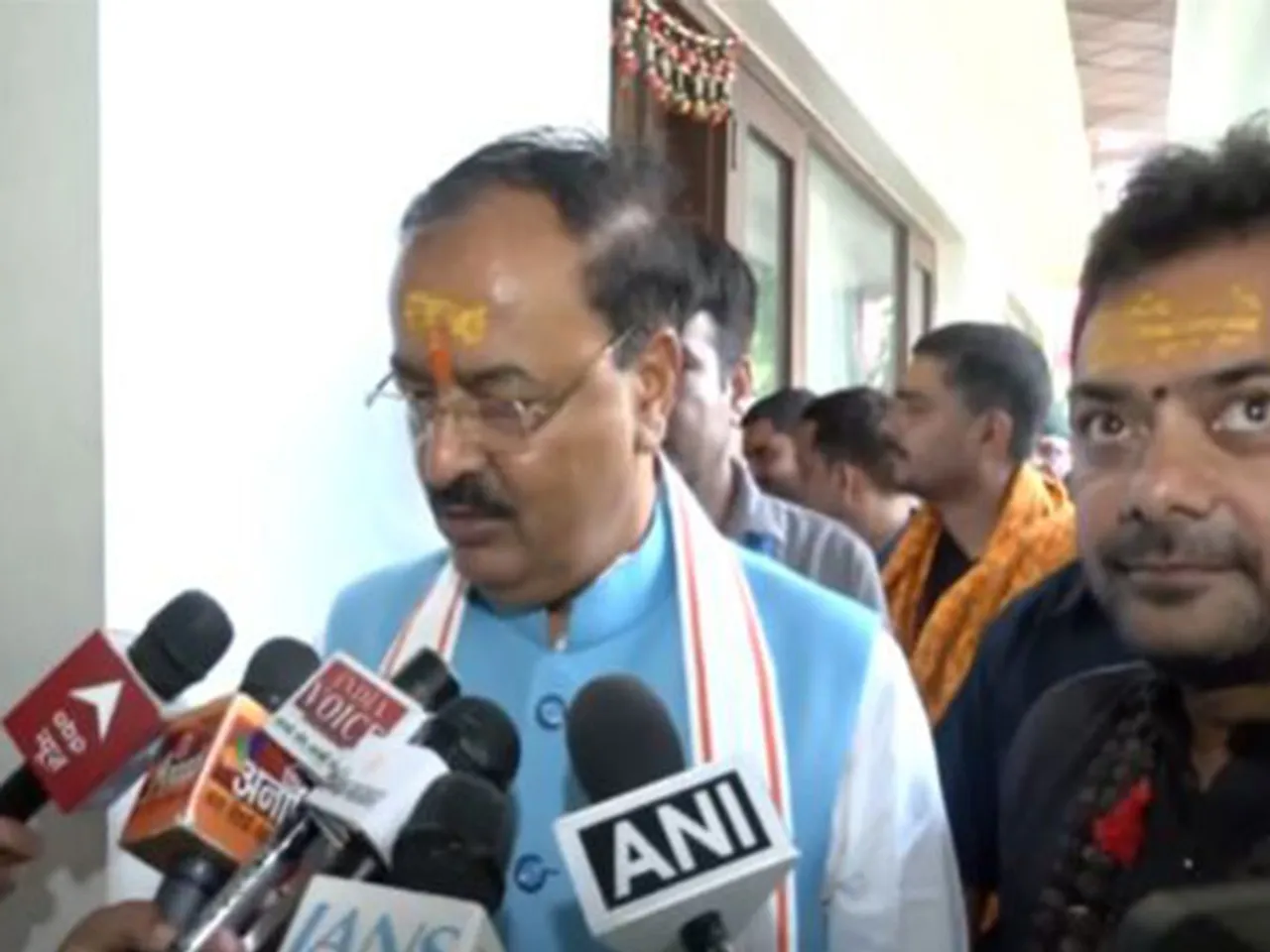 Uttar Pradesh Deputy Chief Minister Keshav Prasad Maurya (Photo/ANI)