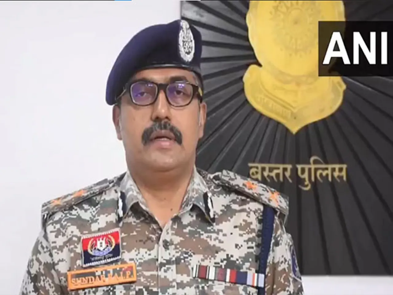 IG Bastar P Sundarraj (Photo: ANI)