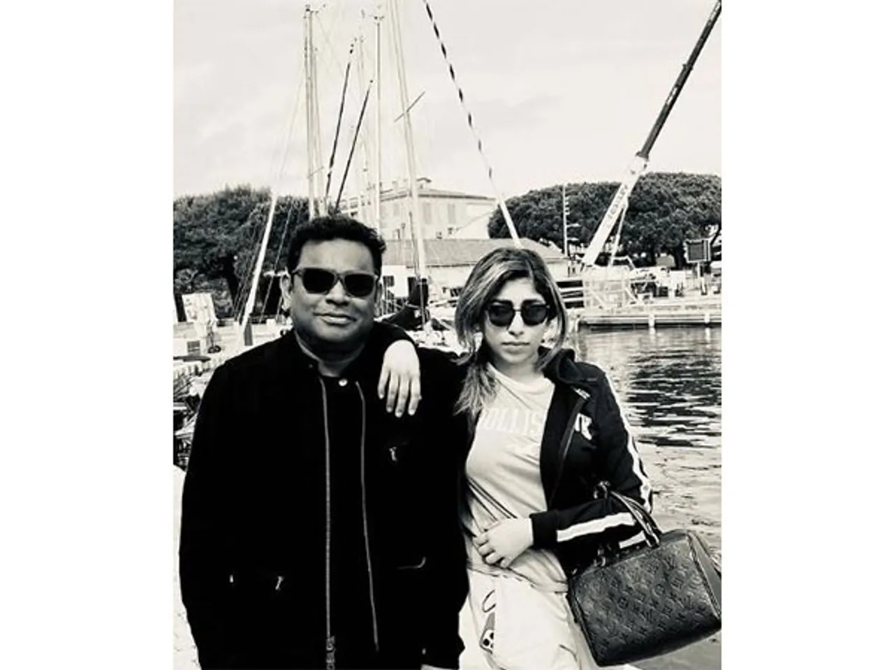 AR Rahman and his daughter (Image source: Instagram)