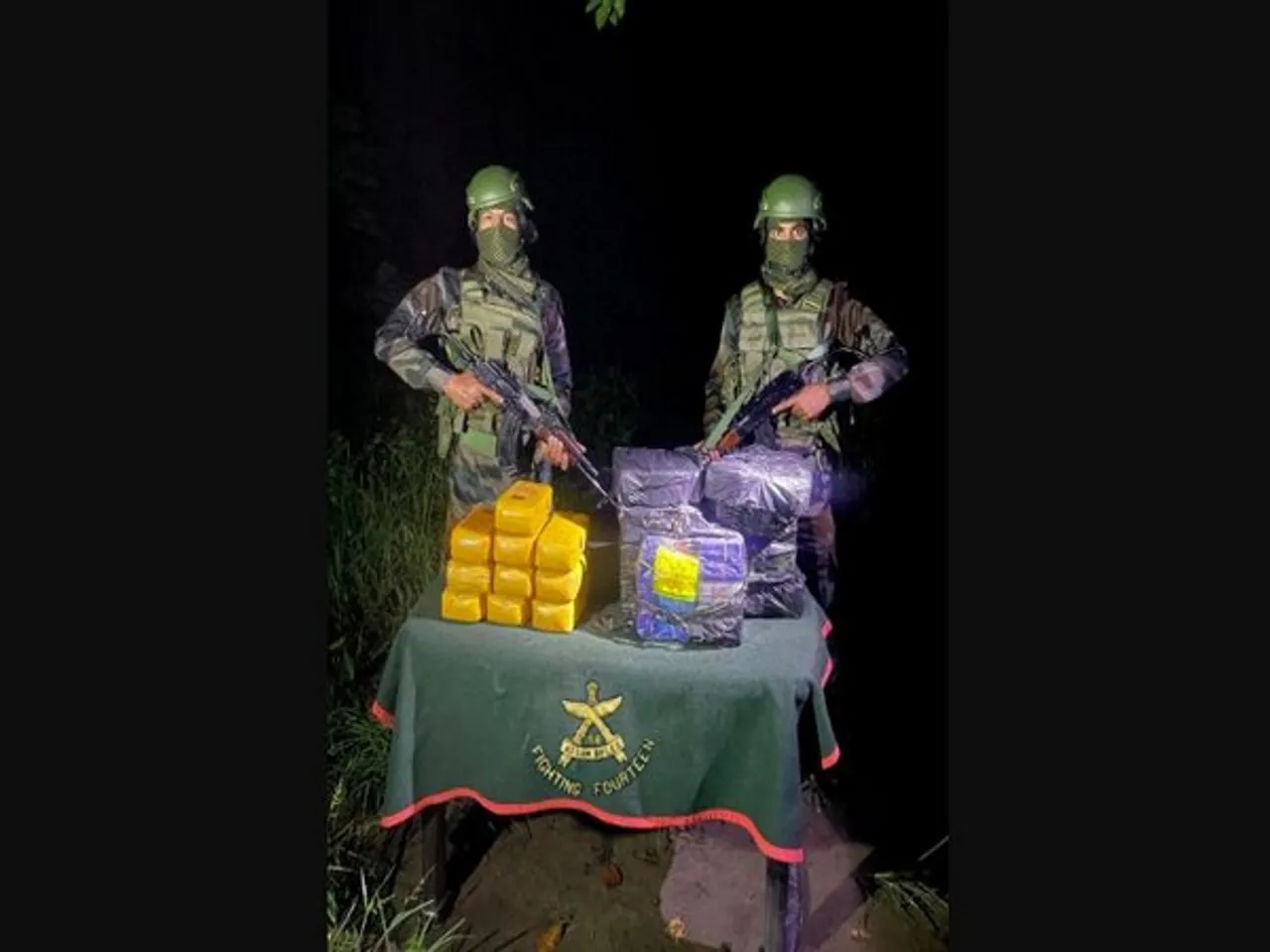 Assam Rifles seizes drugs worth Rs 40 crore in Mizoram (Photo/Assam Rifles)