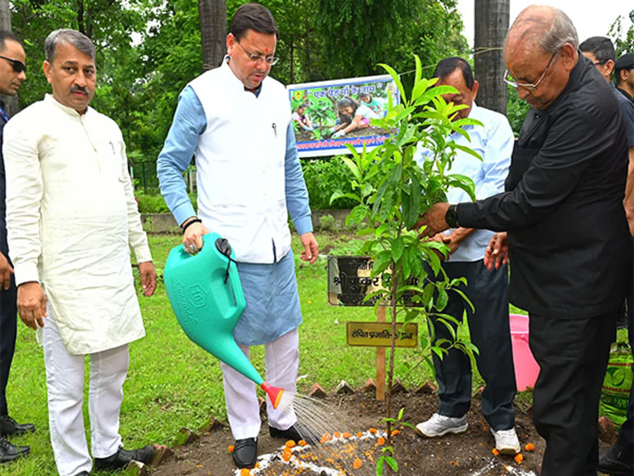 Uttarakhand Chief Minister Pushkar Singh Dhami at FTI Campus (Photo/Sourced)