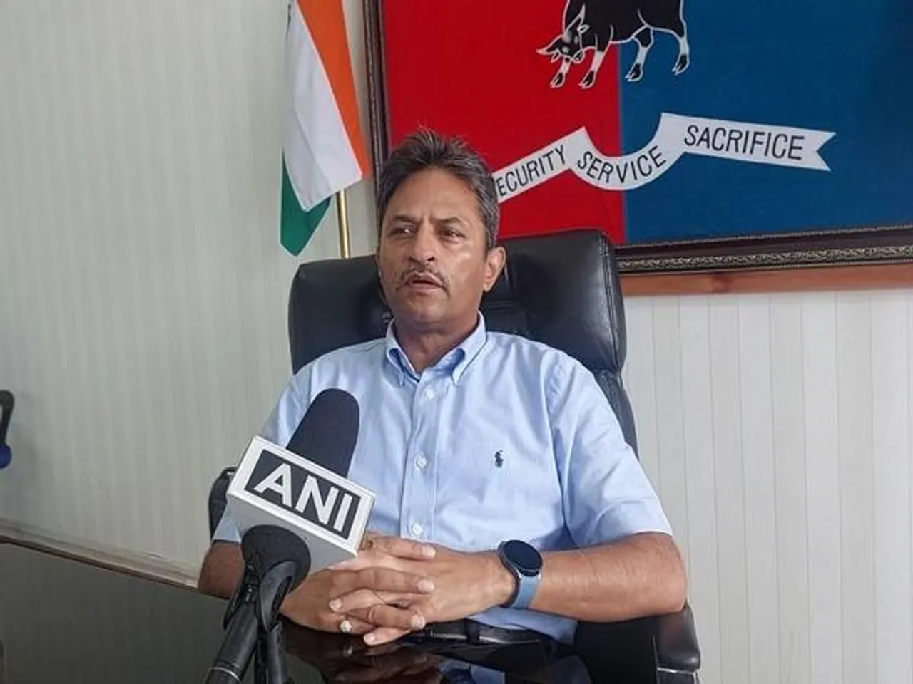 Director General of Police (DGP) Nagaland, Rupin Sharma (Photo/ANI)