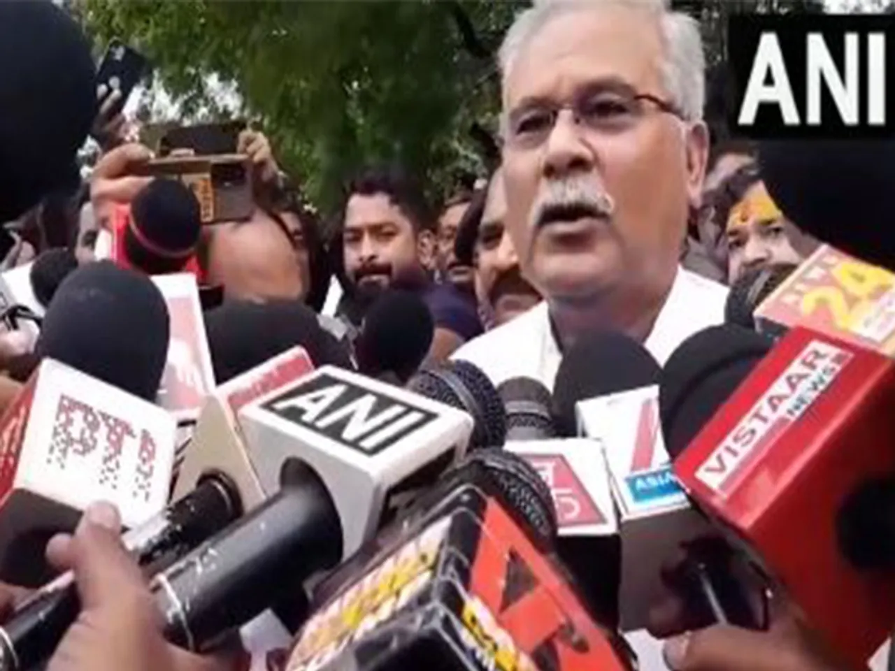 Former Chhattisgarh Chief Minister Bhupesh Baghel (Photo/ANI)