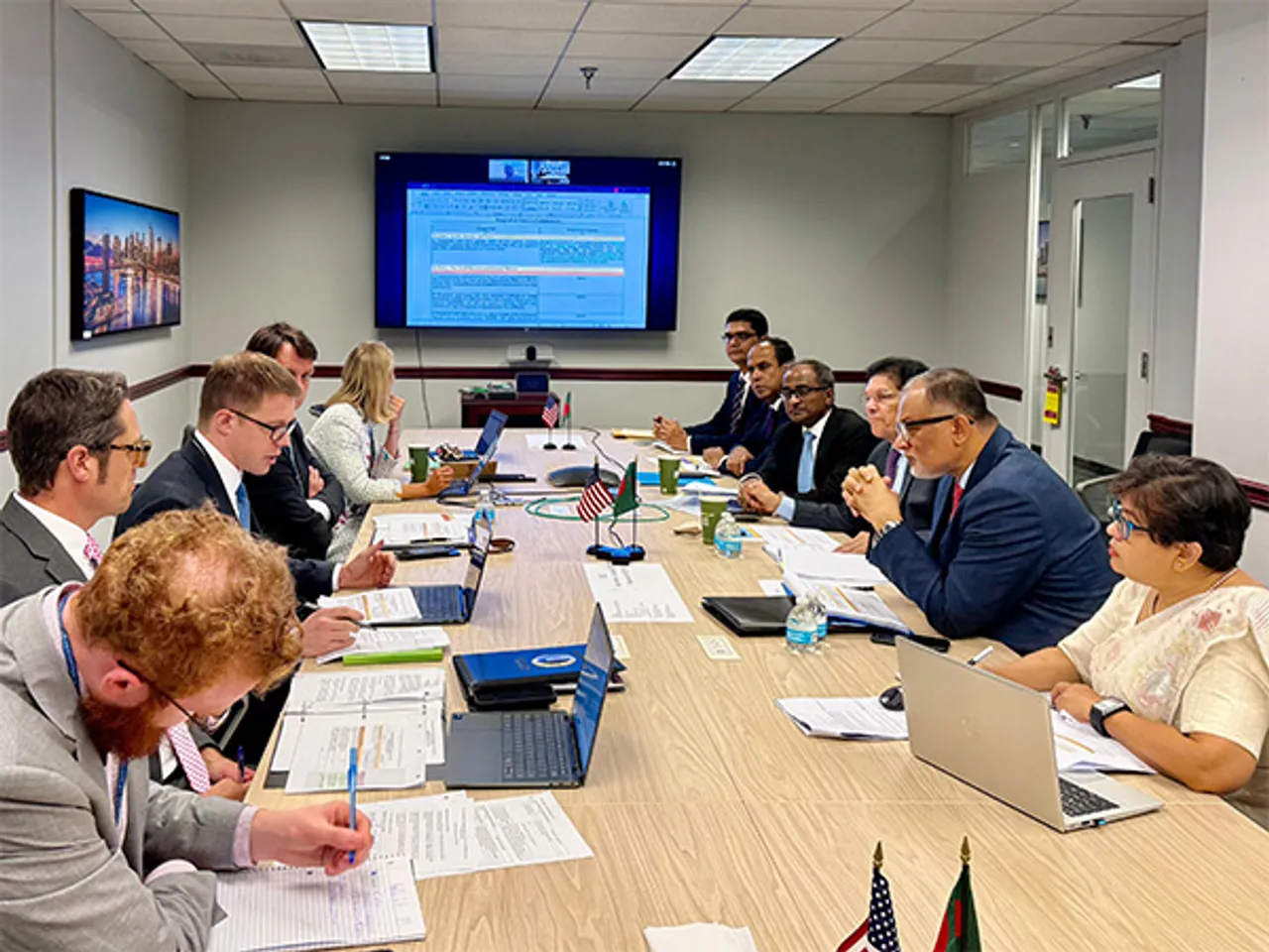 Bangladesh-US third round of tariff talks begins in Washington, DC (Photo/ANI)