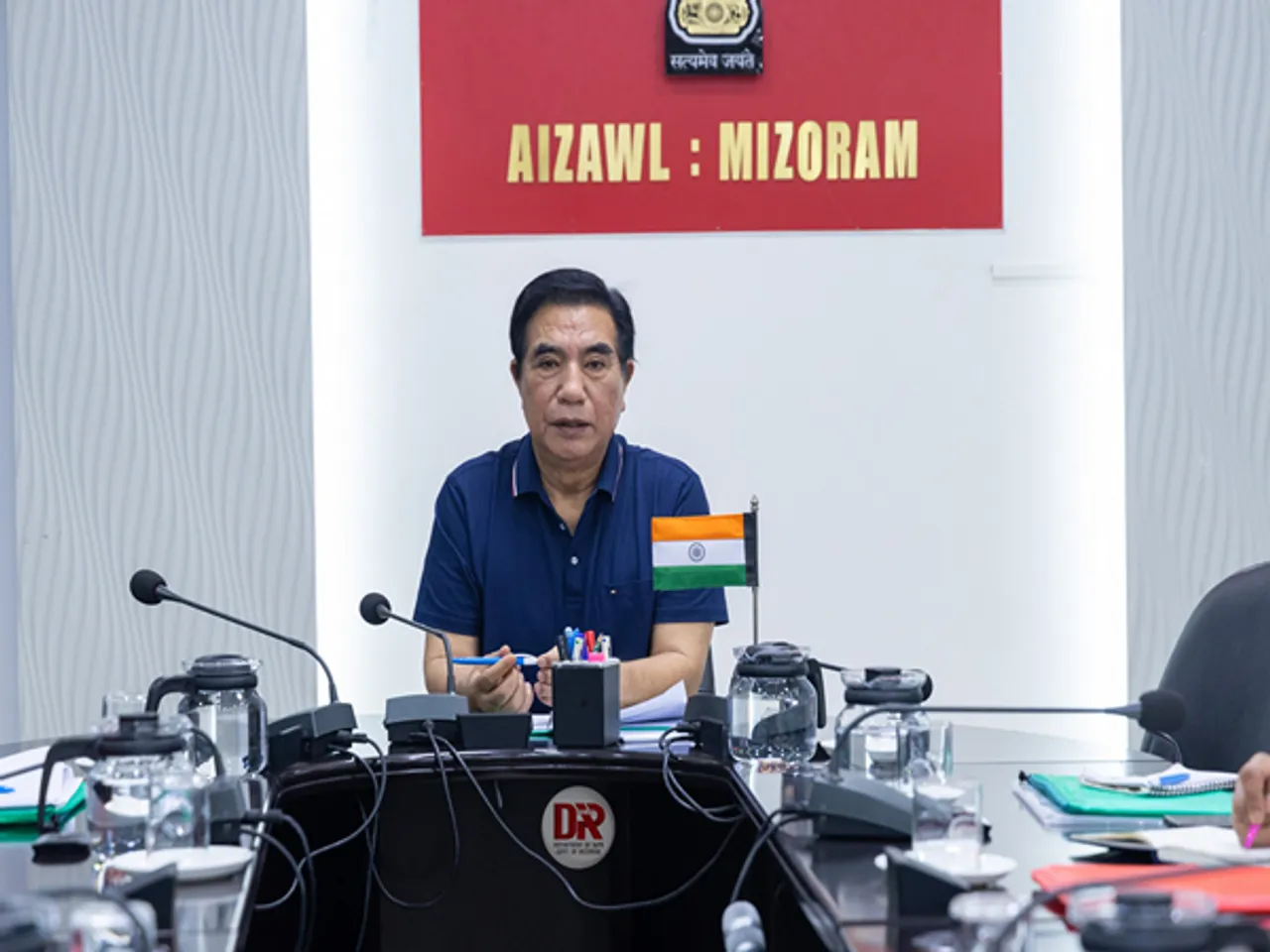 Mizoram Chief Minister Lalduhoma (Photo/ANI)