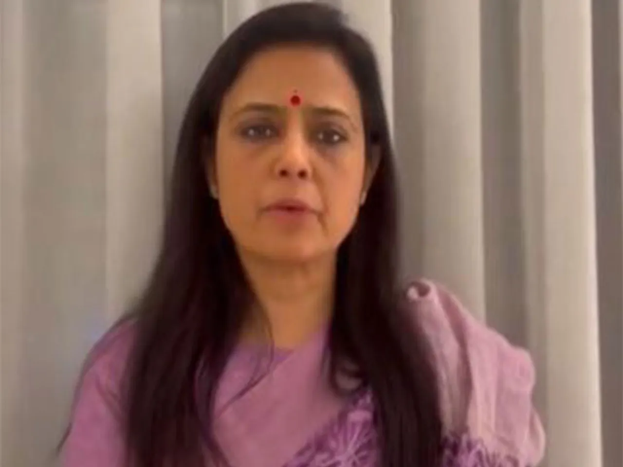 Trinamool Congress (TMC) MP Mahua Moitra (File Photo/ANI)