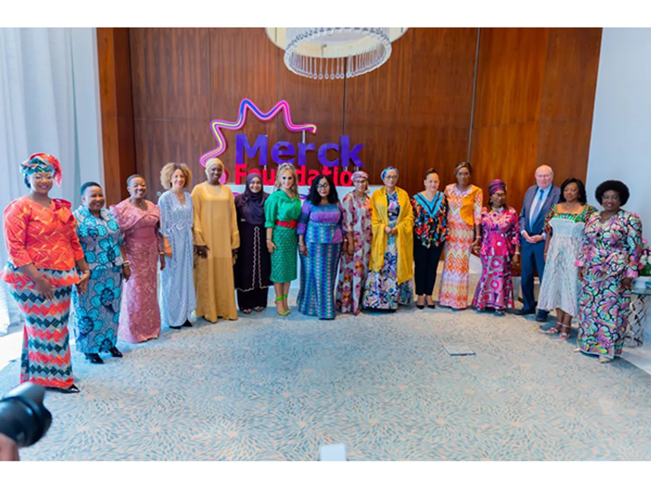 Merck Foundation Chairman, CEO, along with 14 First Ladies during 7th Edition of Merck Foundation First Ladies Initiative - MFFLI Summit