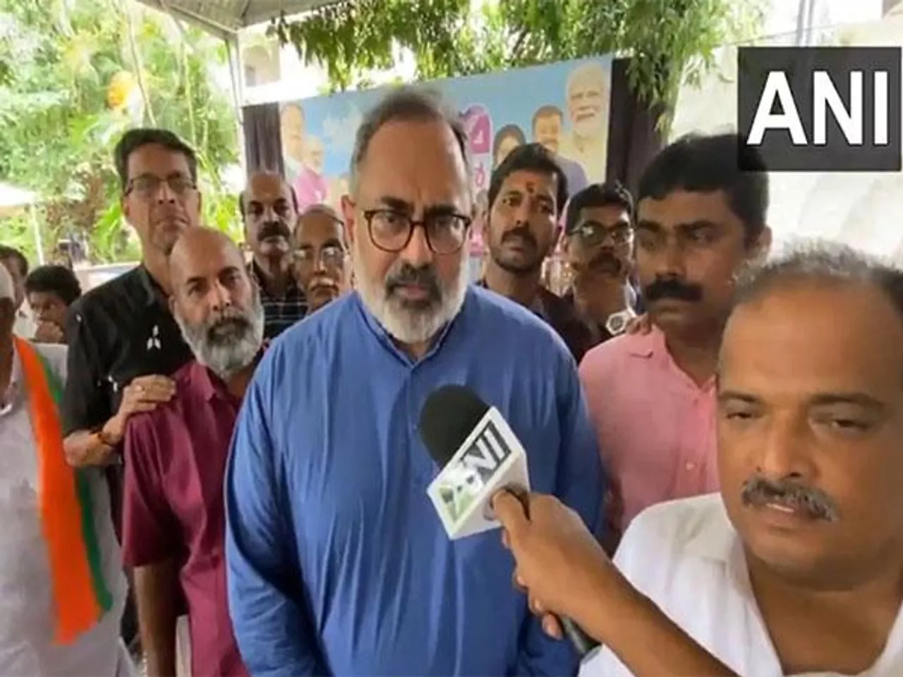 Kerala BJP President Rajeev Chandrasekhar (Photo/ANI)