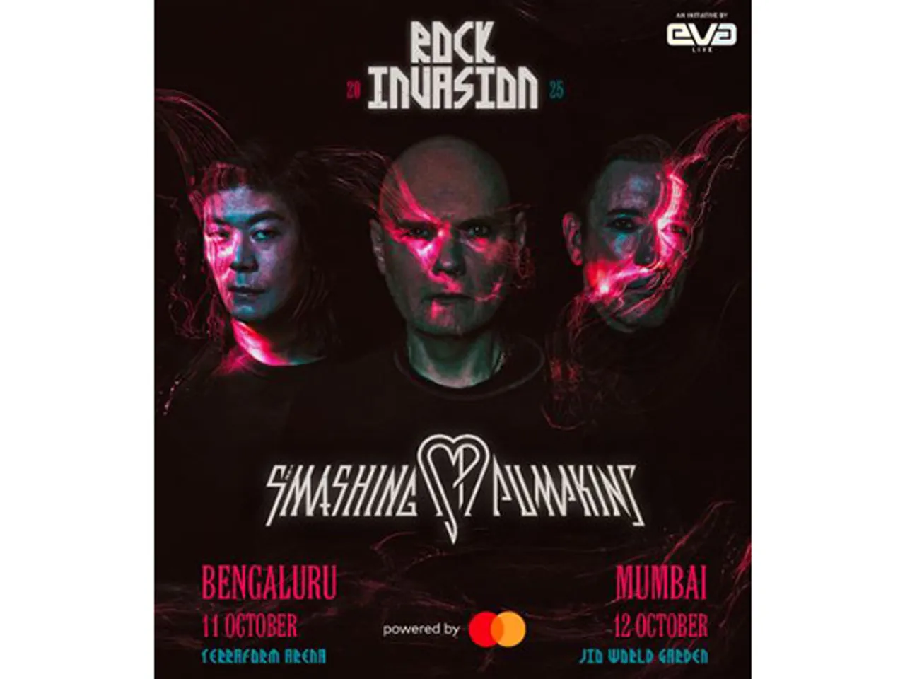 Poster of Smashing Pumpkins' new tour (Image source: Instagram)