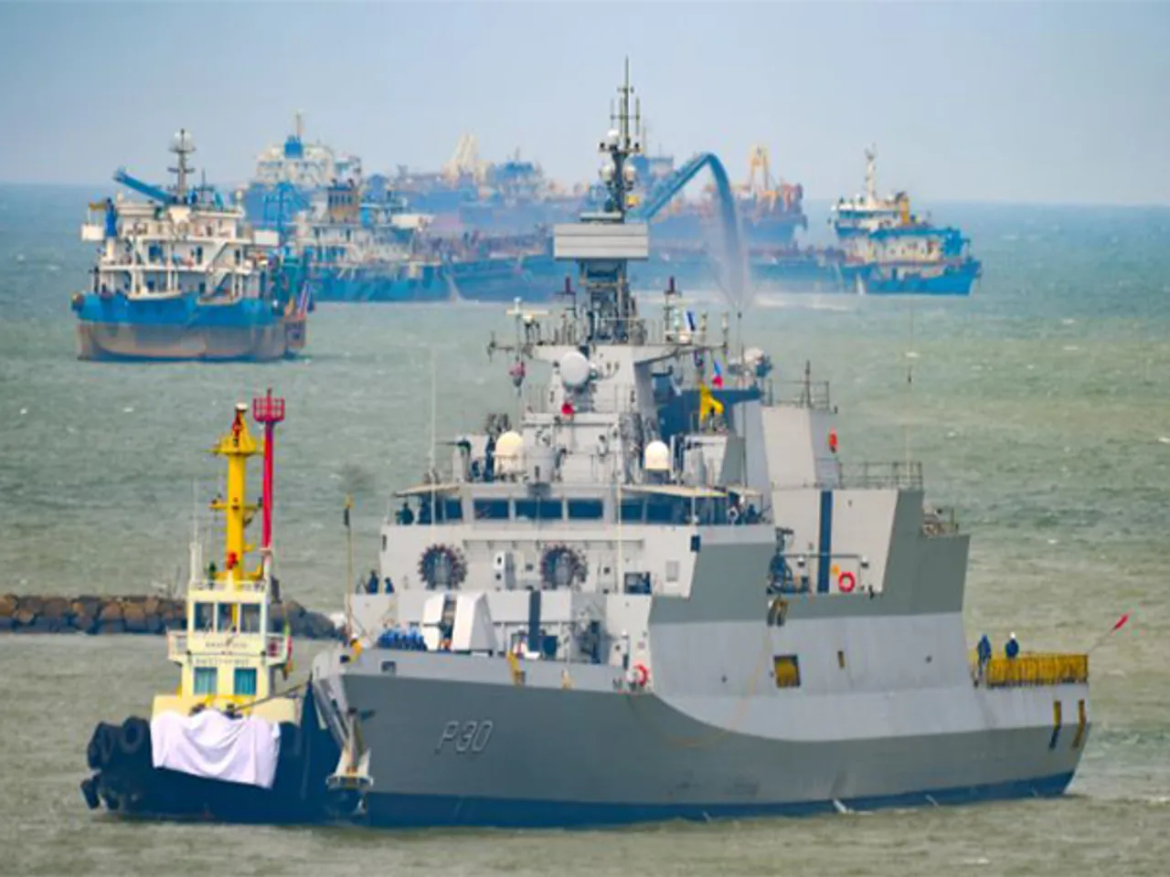 Indian naval ships visit Philippines (Photo/X:@indiannavy)