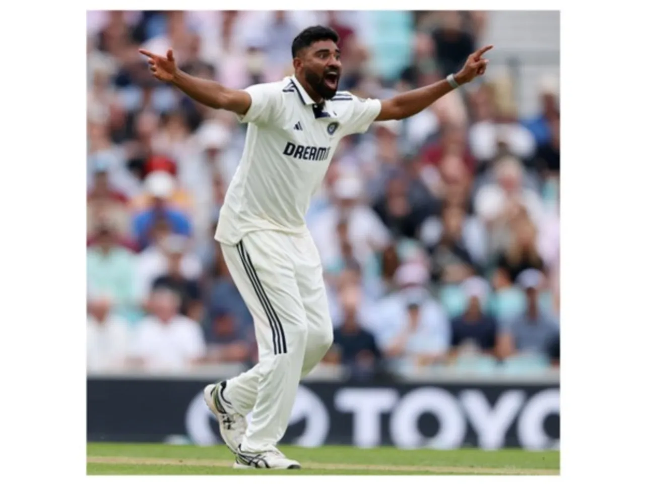 Mohammed Siraj. (Photo: X/@BCCI)