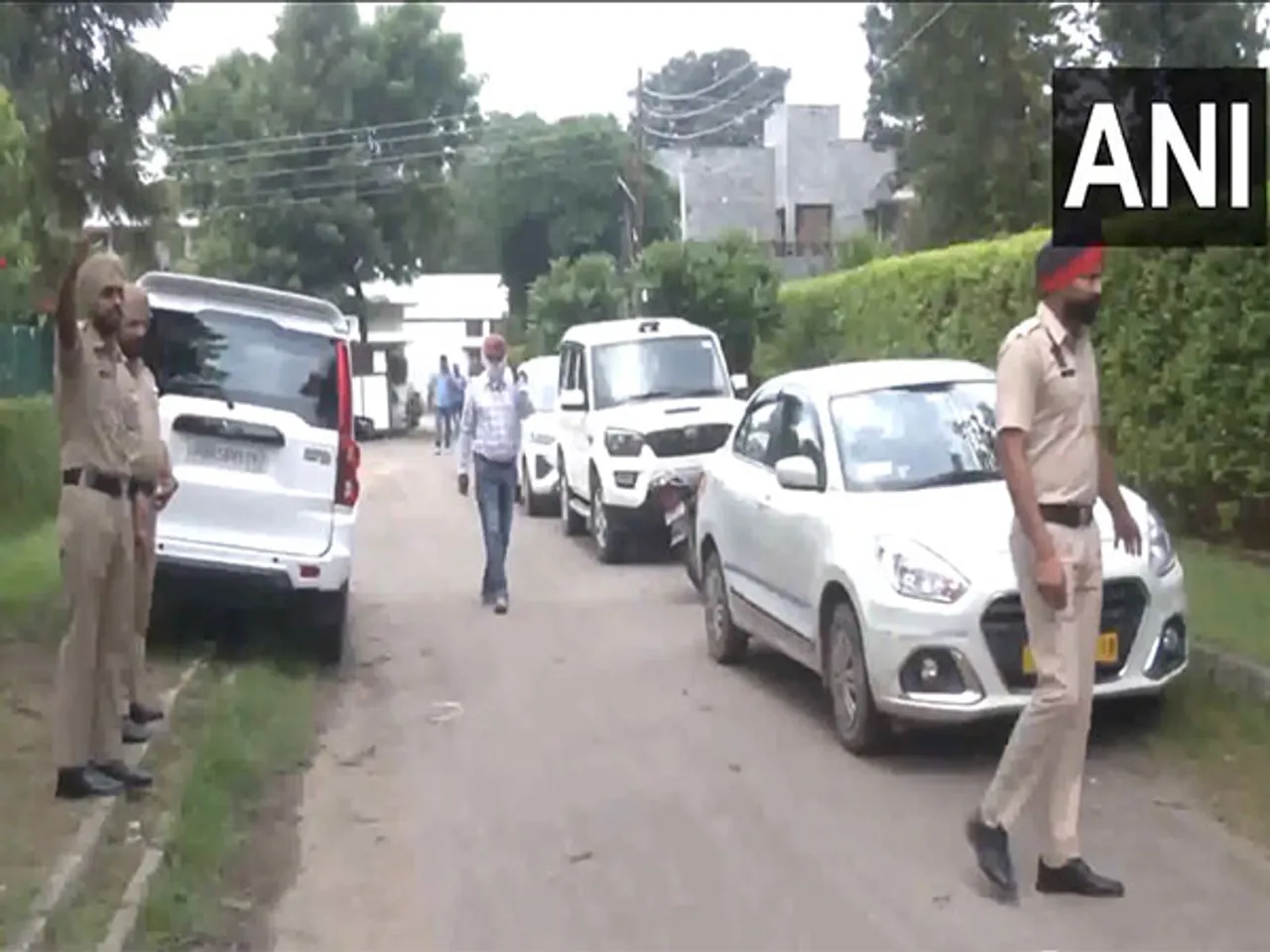 Punjab Vigilance Bureau raids Ranjit Singh Gill's residence in Chandigarh. (PhotoANI)