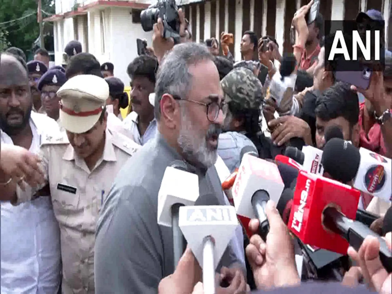 Kerala BJP President Rajeev Chandrasekhar (Photo/ANI)