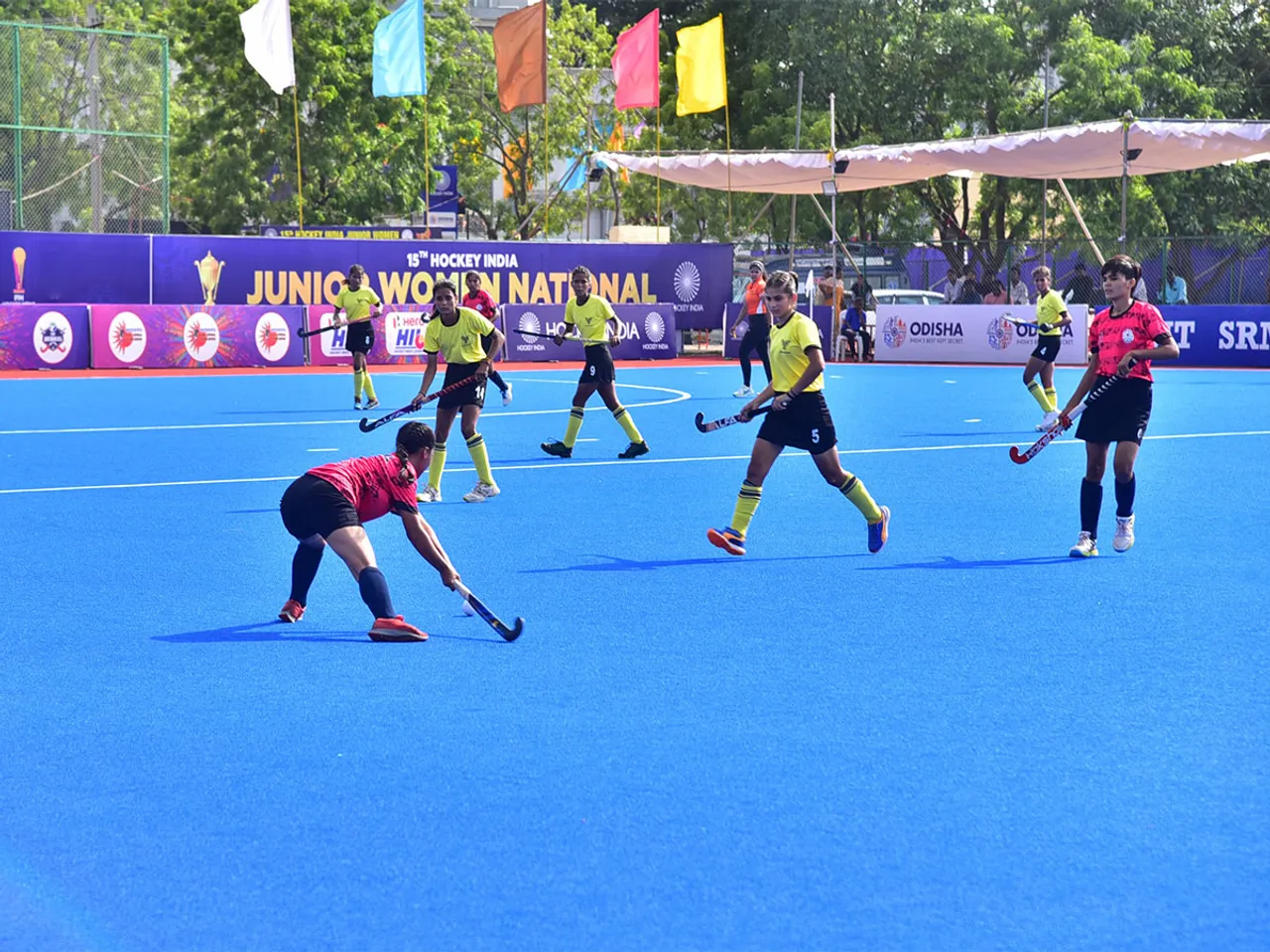 Players in action (Photo: Hockey India)