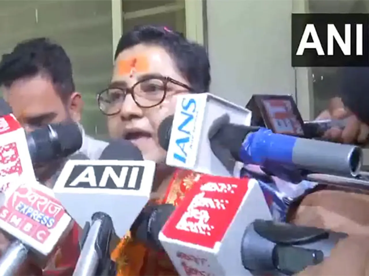 BJP leader Sadhvi Pragya Singh Thakur (Photo/ANI)
