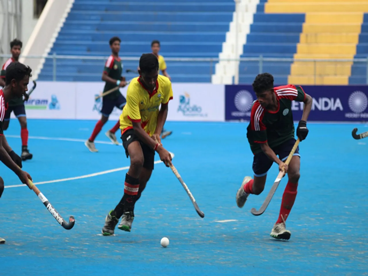 Players in action (Photo: Hockey India)