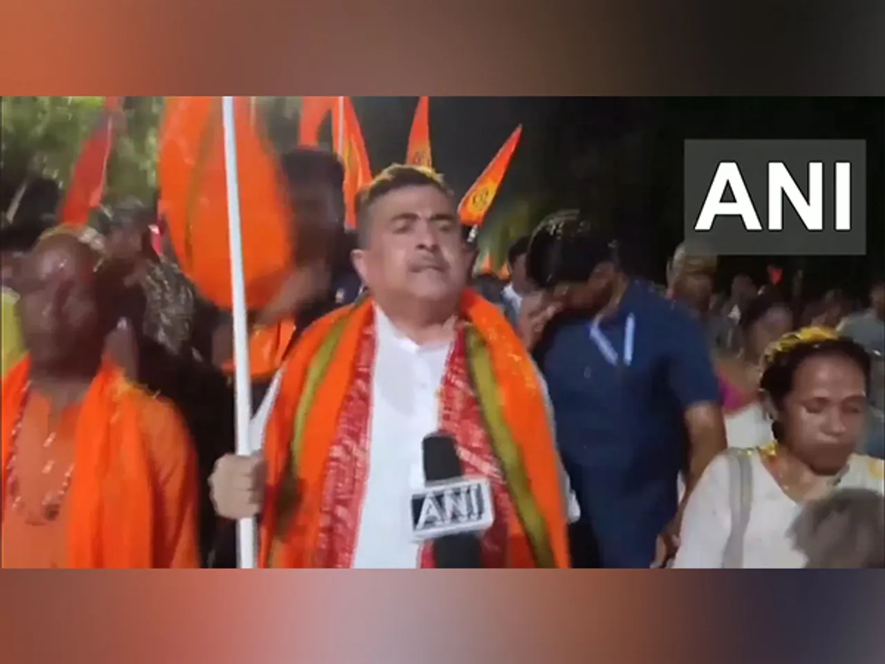 Leader of Opposition in the West Bengal Assembly and BJP leader Suvendu Adhikari (Photo/ANI)