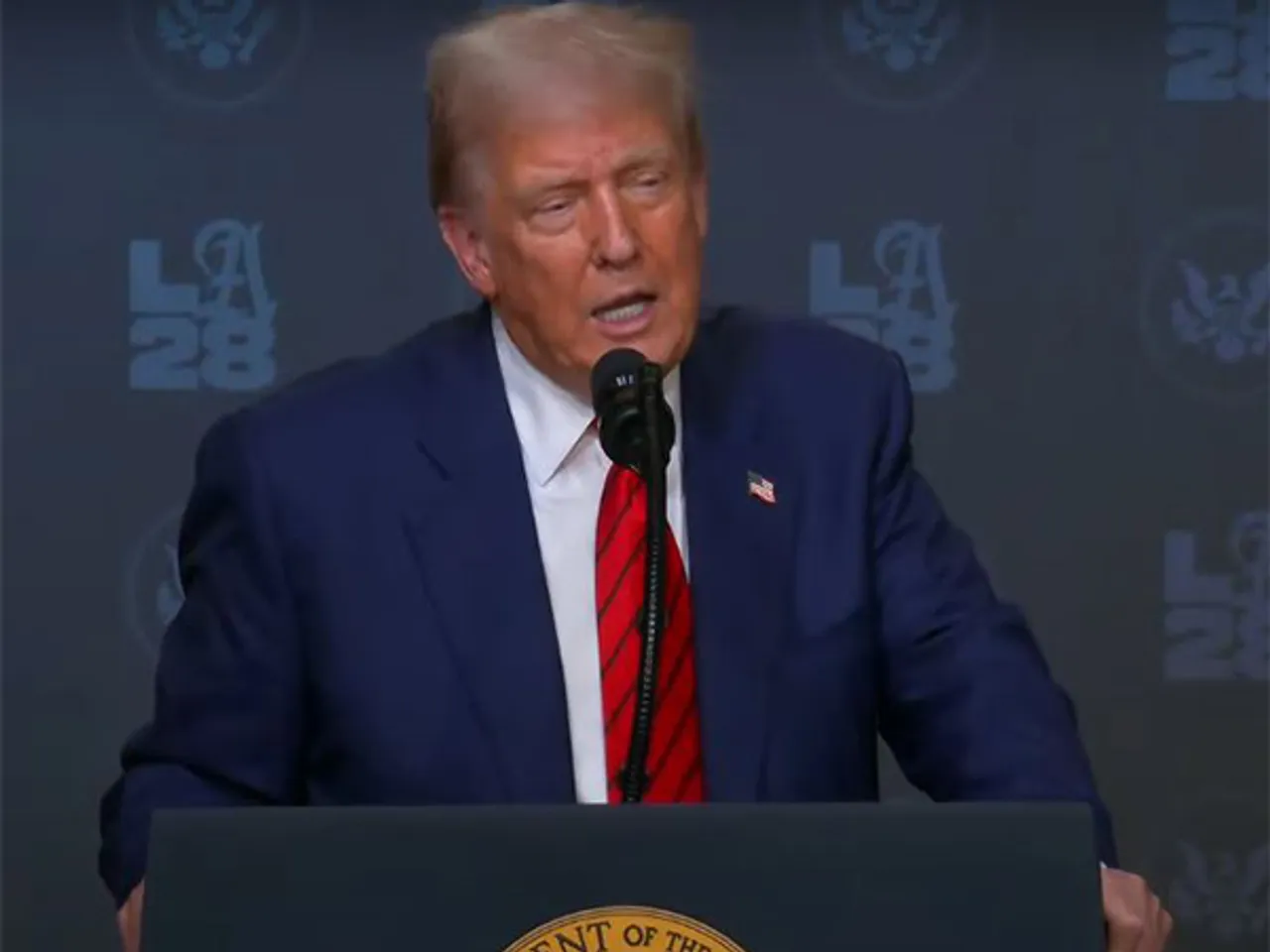 US President Donald Trump (Image Source: The White House/YouTube)