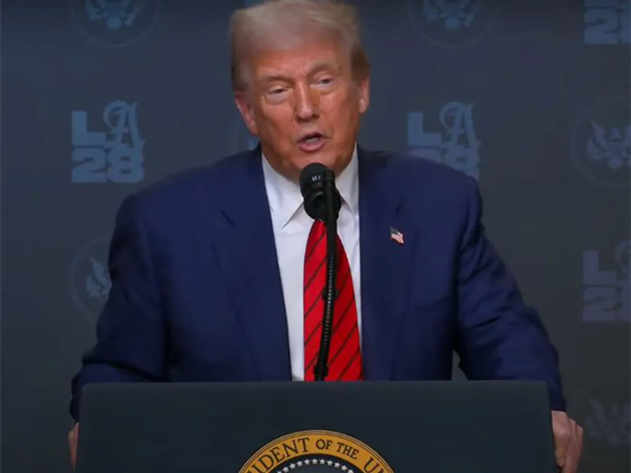 US President Donald Trump (Image Source: The White House/YouTube)