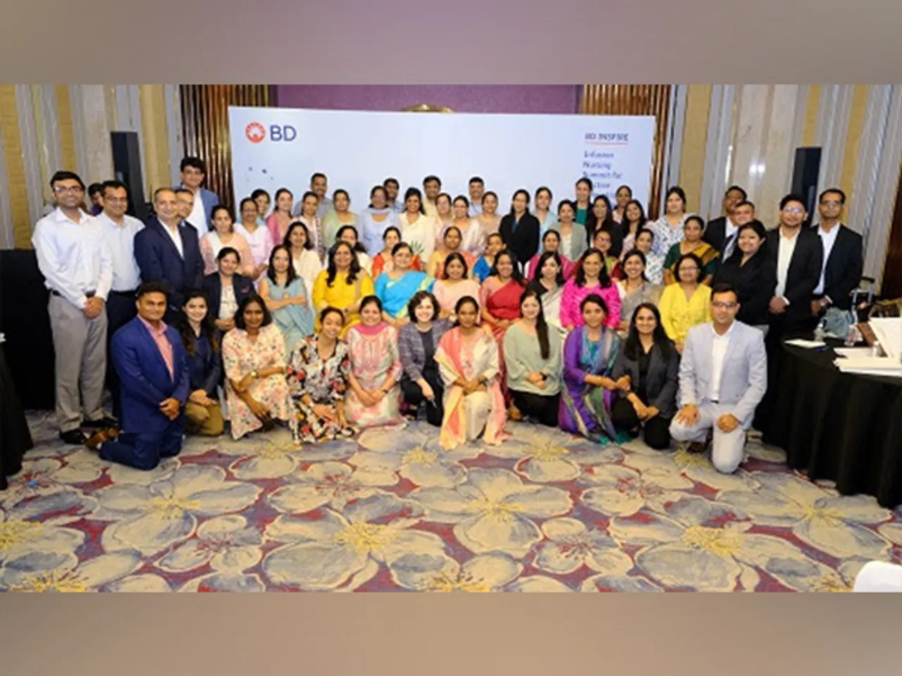 Participants at BD India and INS India's Nursing Summit INSPIRE