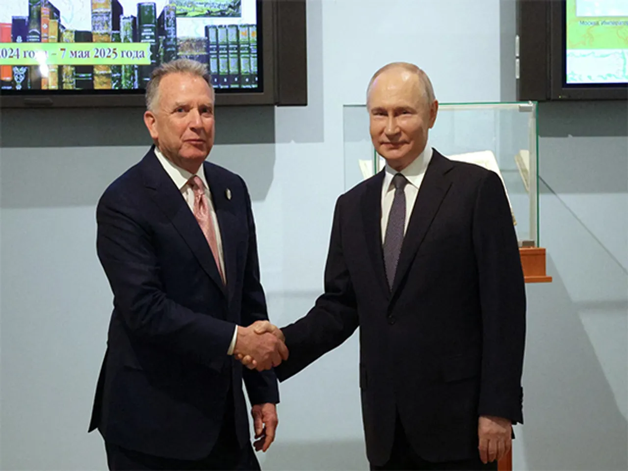 US special envoy Steve Witkoff meets Russian President Vladimir Putin in Moscow for talks on the Ukraine conflict ahead of the White House ceasefire deadline (Photo/Reuters)