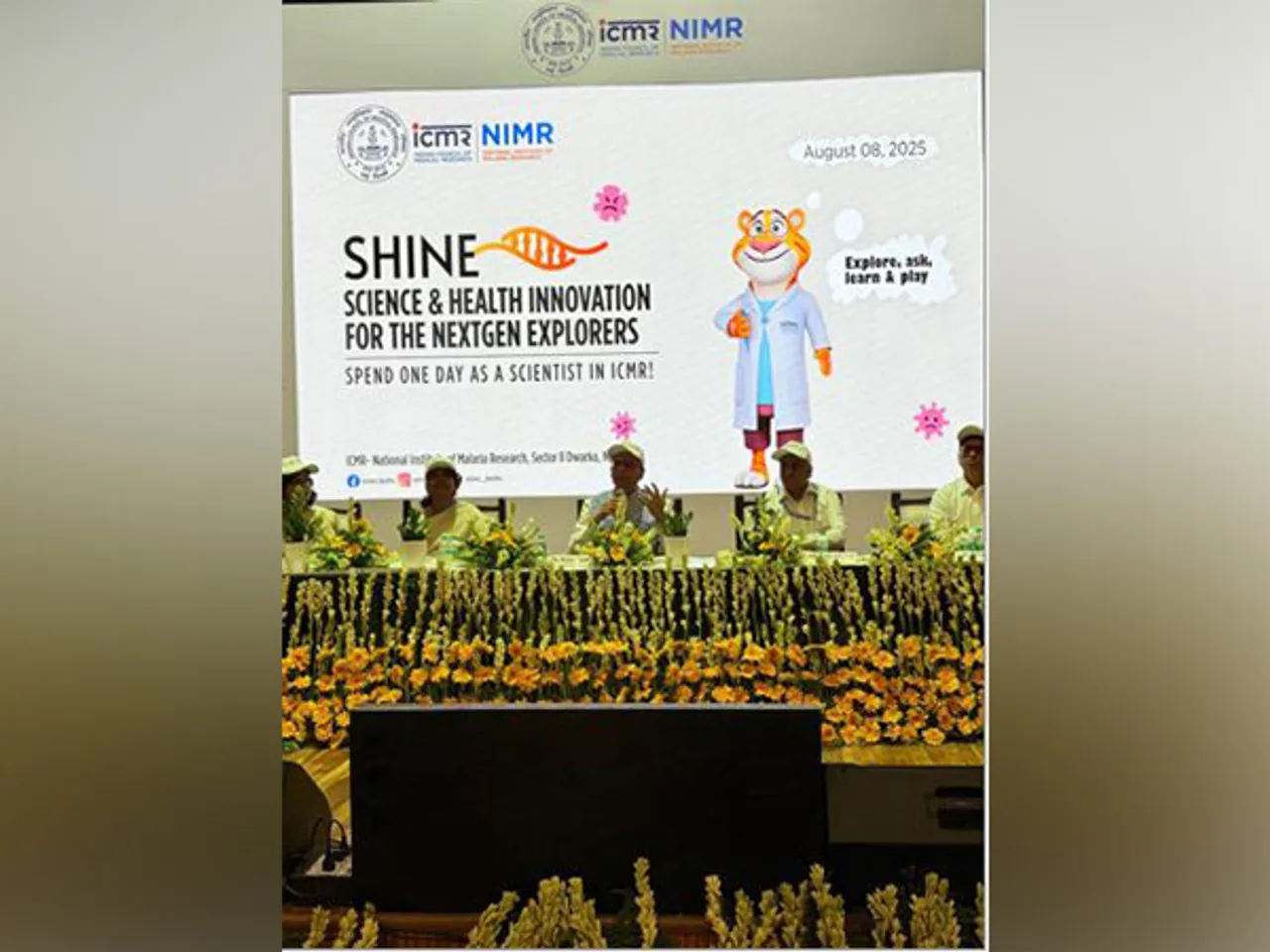 ICMR organises ICMR-SHINE initiative, a nationwide student outreach program (Photo/PIB)