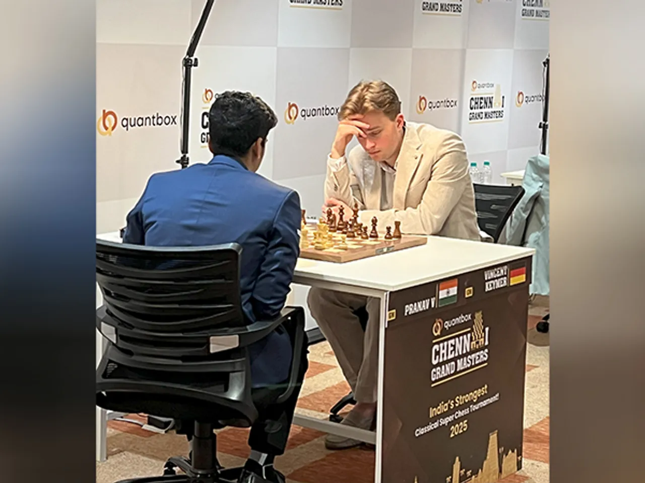 Vincent Keymer. (Photo: Chennai Grand Masters)