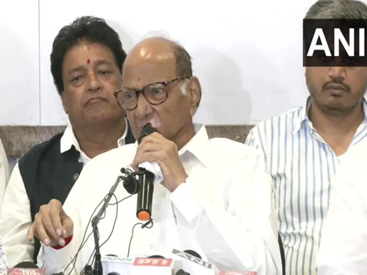 Nationalist Congress Party (NCP-SCP) chief Sharad Pawar (Photo/ANI)