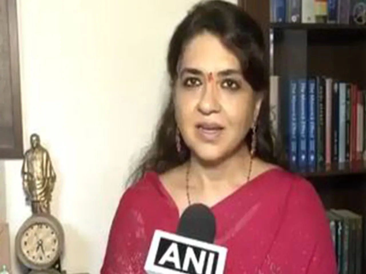 Shiv Sena leader Shaina NC (Photo/ANI)
