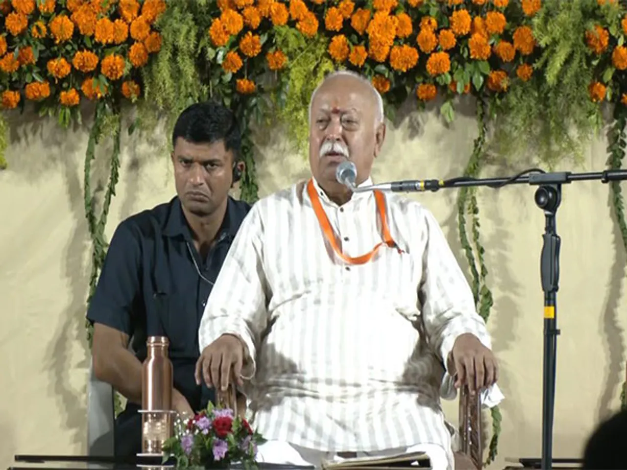 RSS chief Mohan Bhagwat (Photo/ANI)