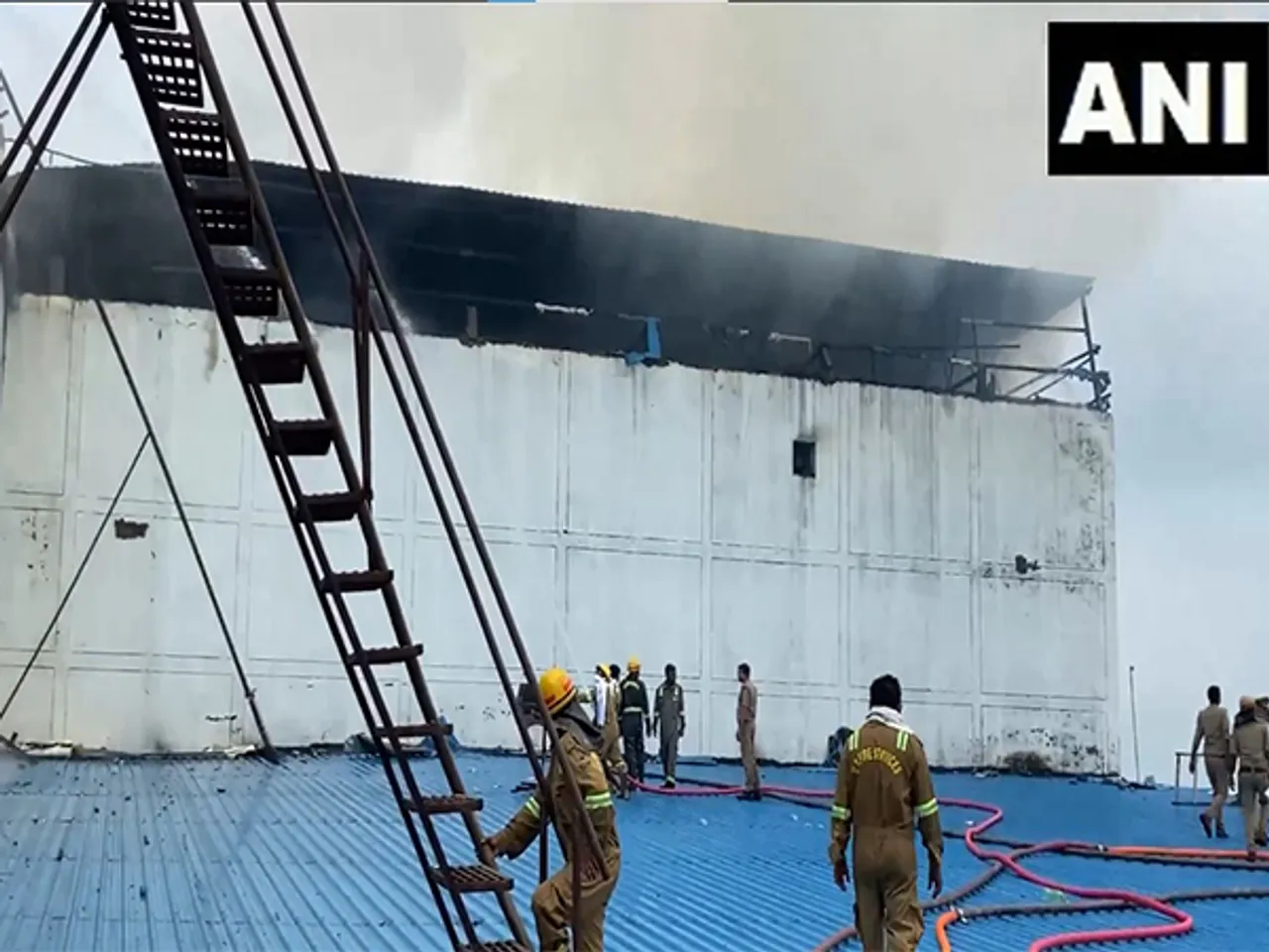Visuals from spot (Photo: ANI)