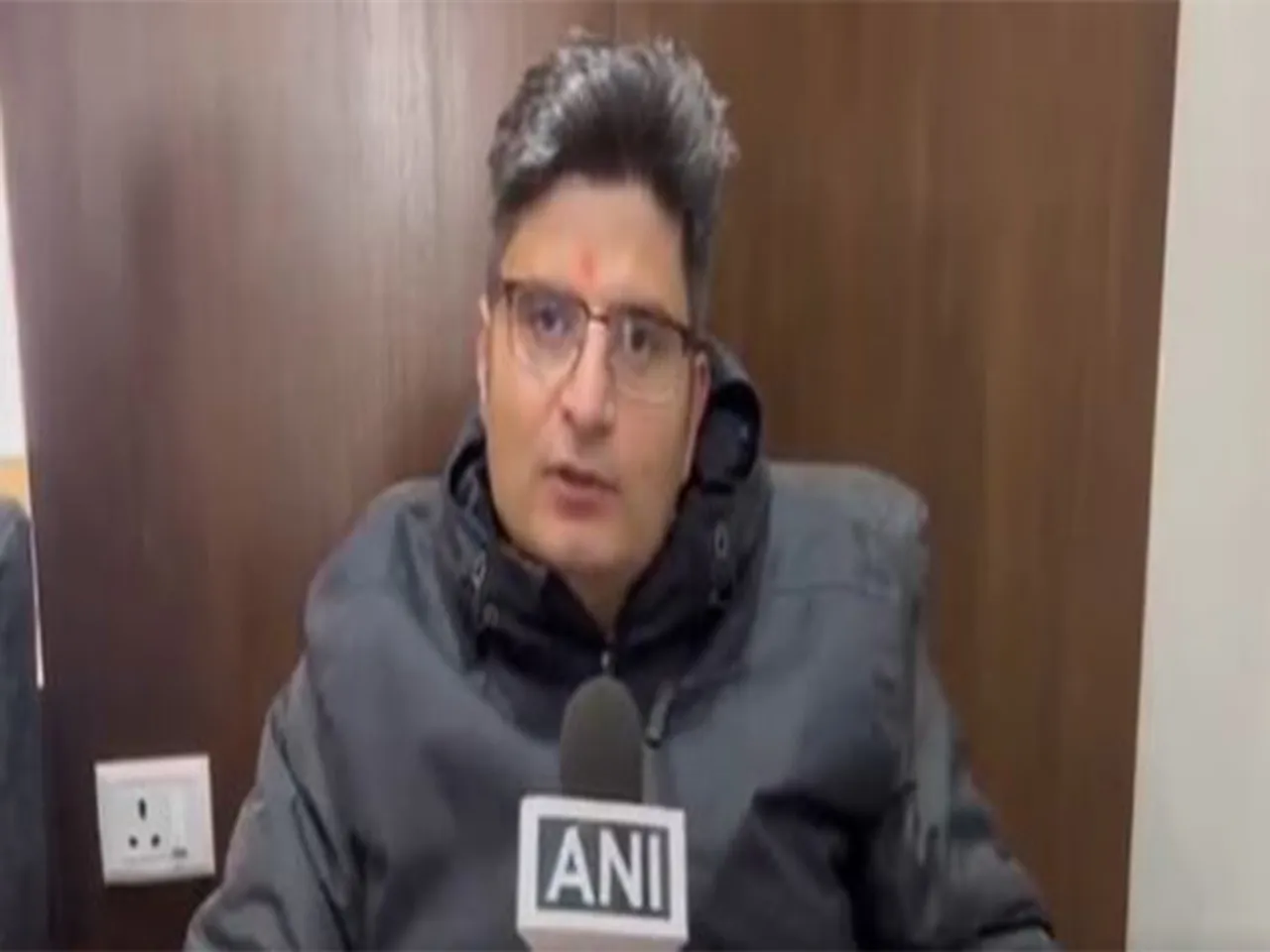 District Magistrate of Chamoli district, Sandeep Tiwari (File photo/ANI)