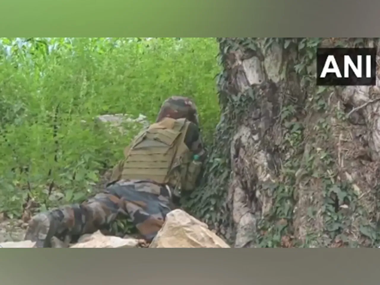 Deferred visuals of Army's Kishtwar anti-terror operation (Photo/ANI)