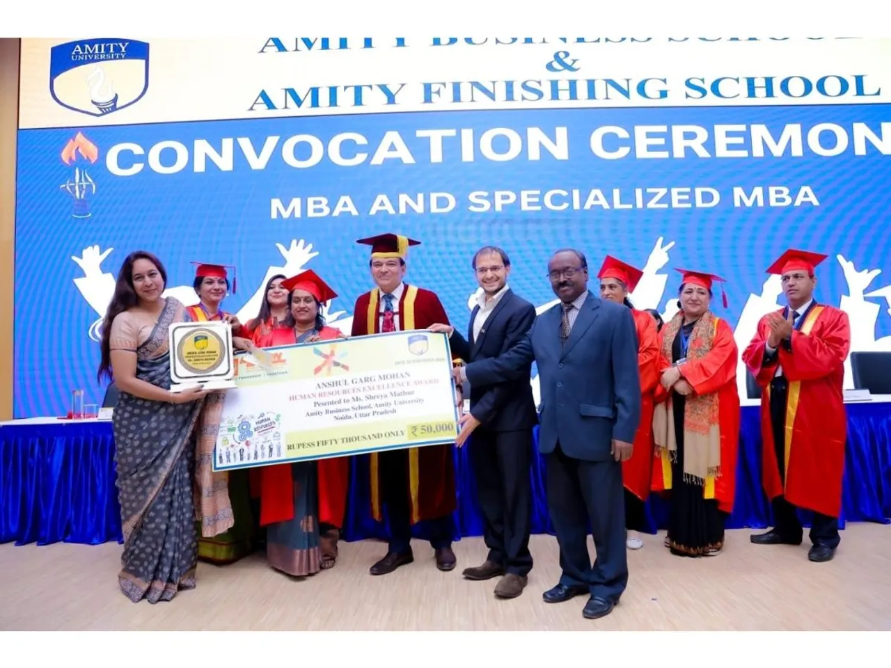 Amity University launches the Anshul Garg Mohan HR Excellence Award