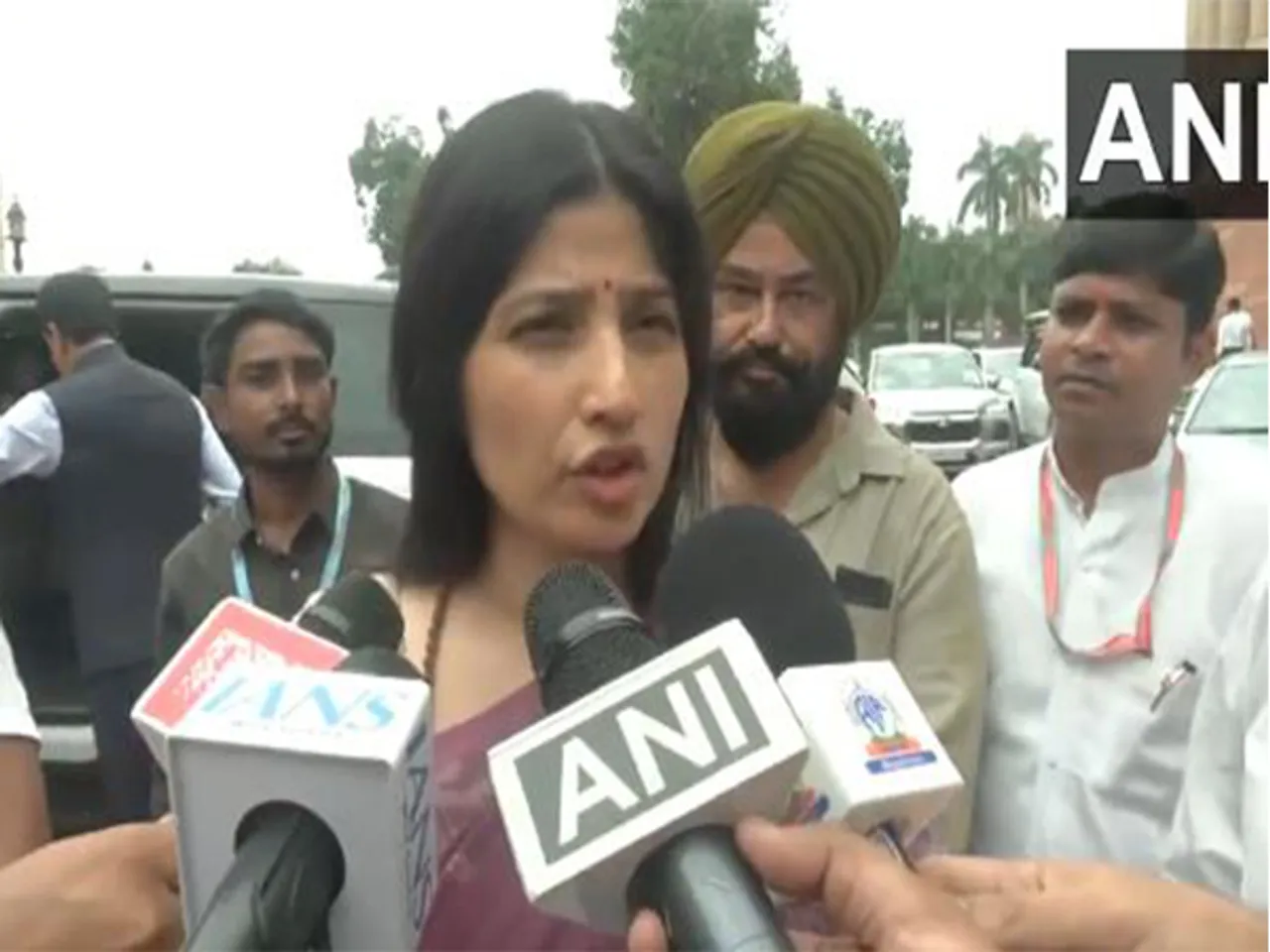 Samajwadi Party MP Dimple Yadav (Photo/ANI)