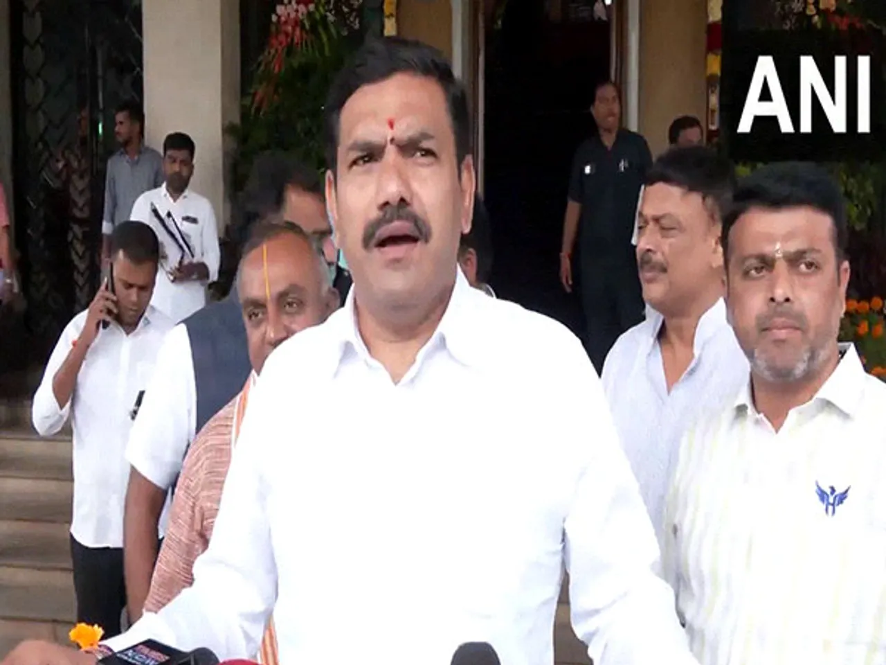Karnataka BJP President BY Vijayendra (Photo/ANI)