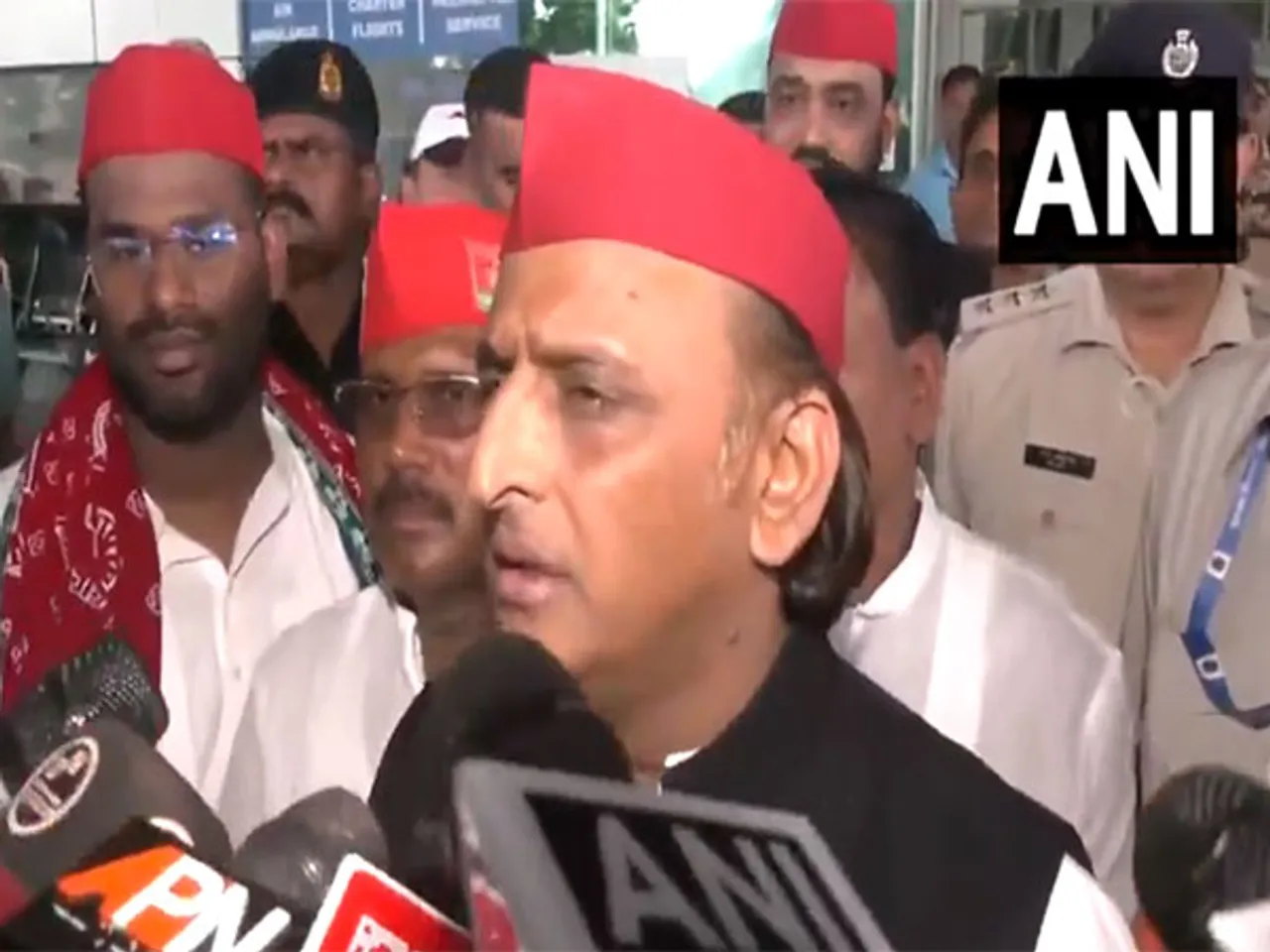 Samajwadi Party (SP) chief Akhilesh Yadav (Photo/ANI)